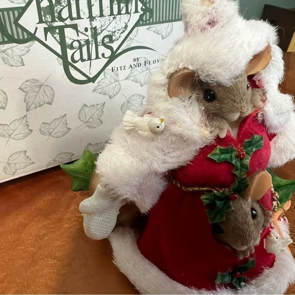 Charming Tails Mice THERE'S A LITTLE OF EACH OF US IN SANTA Ltd Ed 87/169